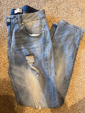 Altard State Light Blue Distressed Women’s Jeans